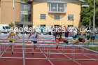 Womens Under-17s and Girls Under-15s Hurdles, 2022 Northern Inter Counties U17s and U15s Track and Field, York, Thursday, June 2nd. Photo: David T. Hewitson/Sports for All Pics
